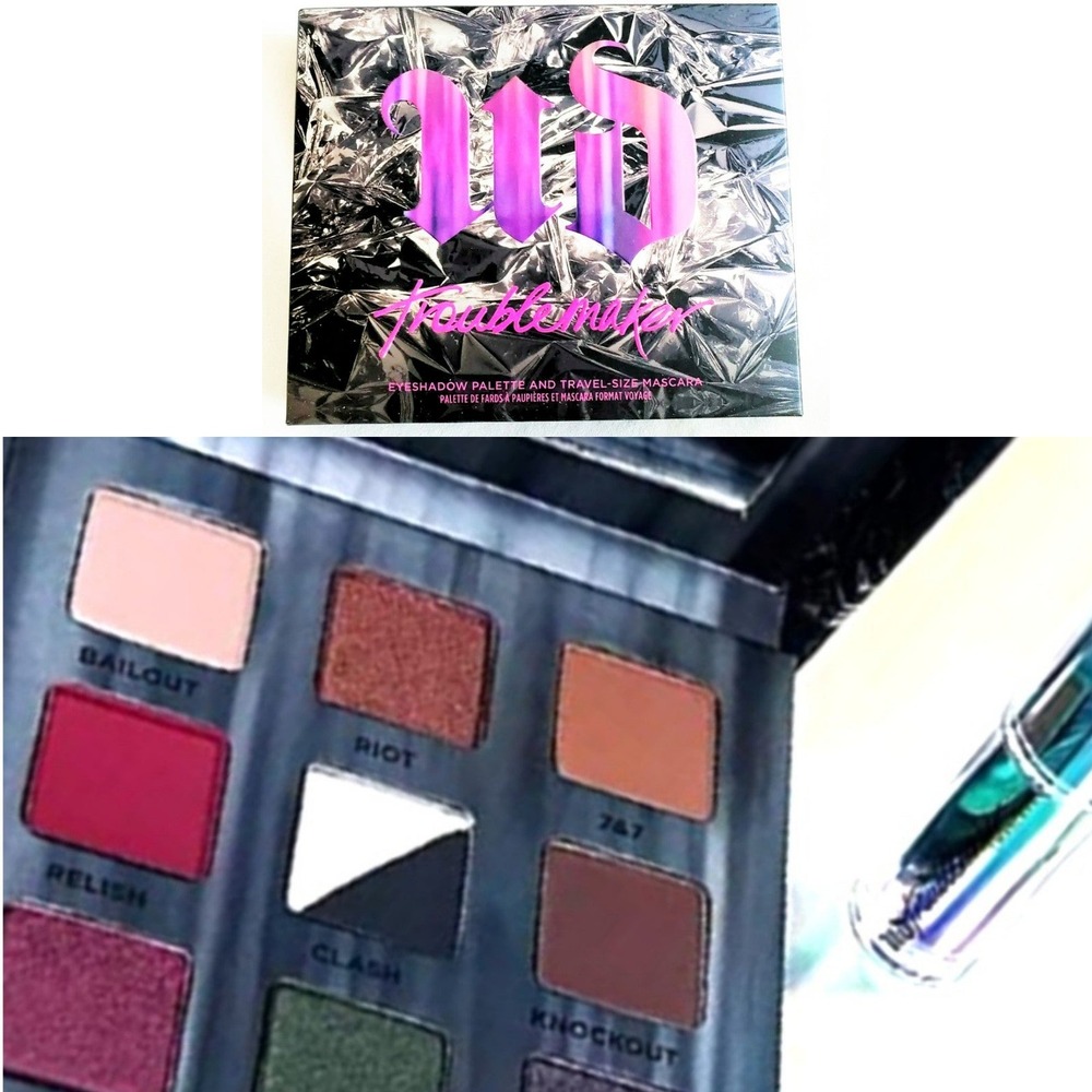 Urban Decay Troublemaker Eyeshadow Palette New‎ Discontinued
